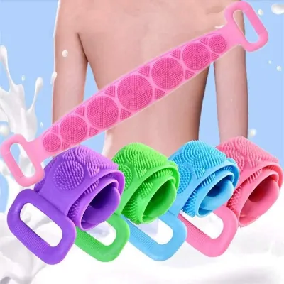 Body Wash Silicone Scrubber Belt (1 pc)